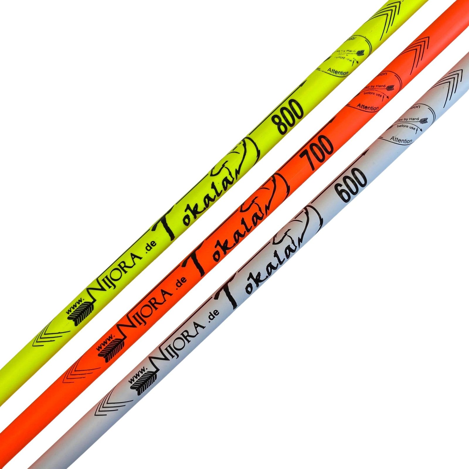Nijora_Tokala_Colorline_Carbonschaft_3K_Carbon_Spine600_Spine700_Spine800_Orange_Gelb_Weiss_Universal_245_Kreuzwickel_Robust_Pfeilschaft_Bogensport_3_2000_LEVOPT_V1 Tokala Colorline Carbonschaft (optionale Komponenten) – Bild 1