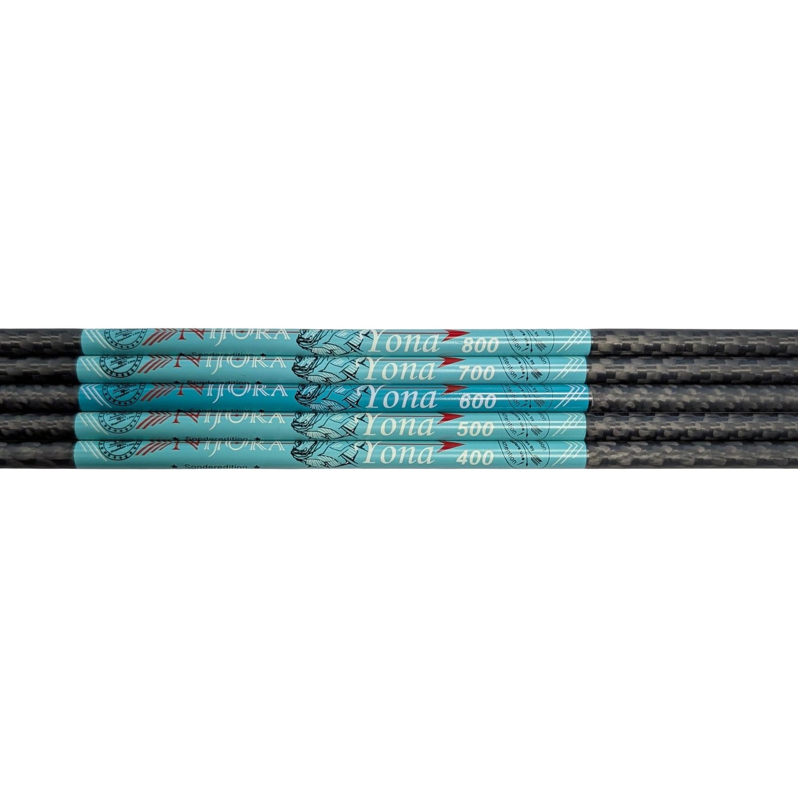 NIJORA_Yona_Premium_Carbonschaft_Pfeilschaft_3K_Twill_Gewebe_0245_ID_6_22mm_Spine_400_500_600_700_800_Recurve_Compound_Bogensport_Robust_2_2000_LEVOPT_V1 NIJORA Yona Premium 400-800 – Bild 1