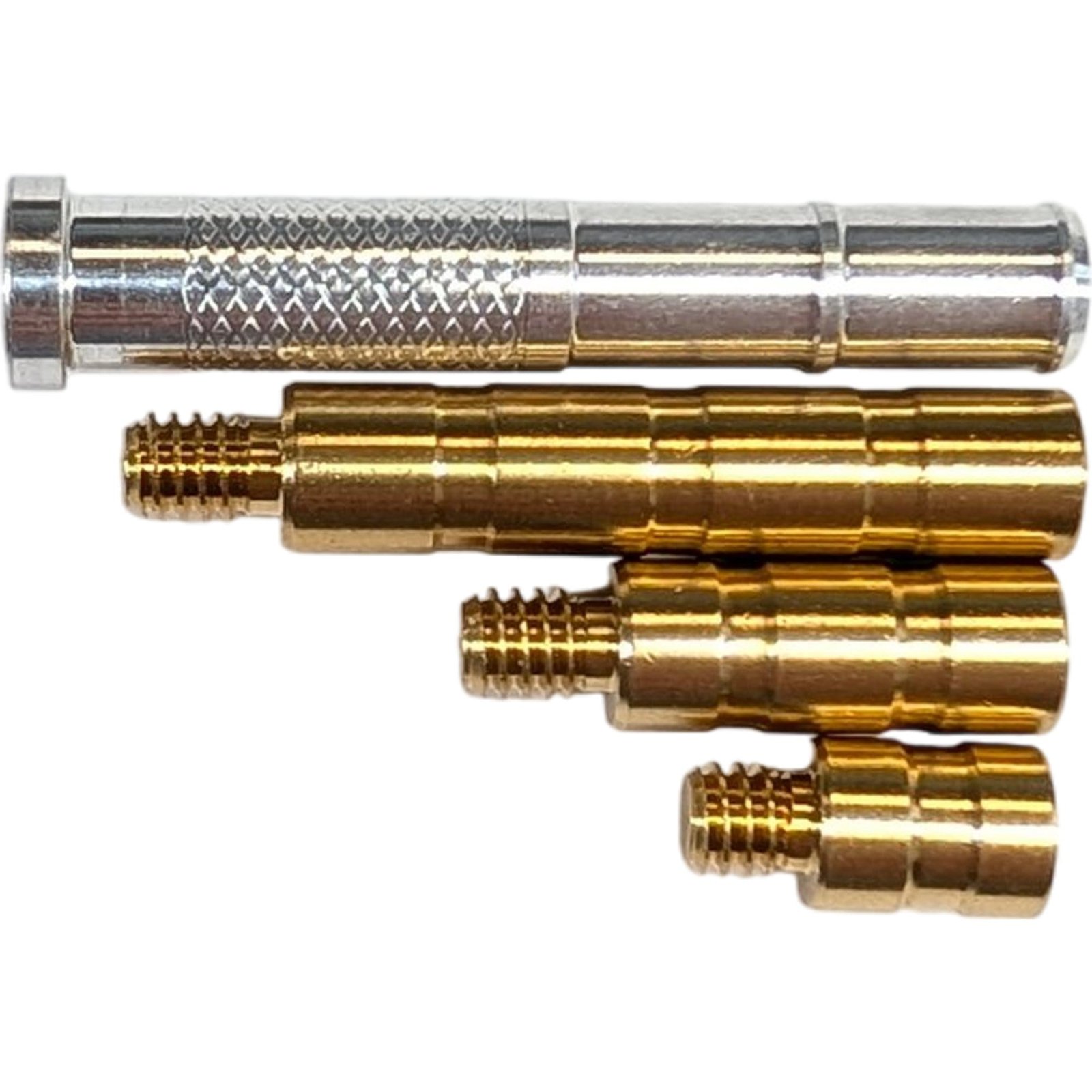 NIJORA_Silver_G_Tuning_Insert_Alu_25gn_bis_125gn_Pfeilbau_0244_Inch_Schraubgewichte_Bogenschiessen_Tuning_Adapter_CNC_1_2000_LEVOPT_V1 NIJORA Silver-G-Tuning Insert – Bild 1